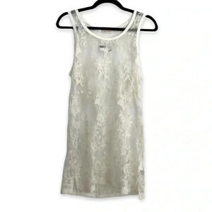 NWT Swimsuit Cover Up White Lace UO Pins & Needles